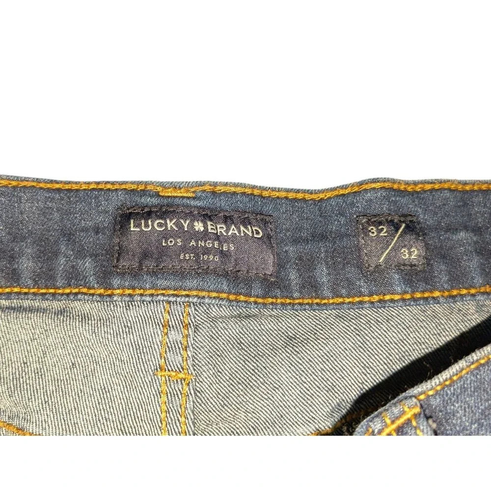 Lucky Brand Blue Jeans Men’s 410 Athletic Fit Pants Button Zipper 32x32 Size